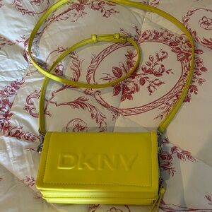 DKNY Vibrant Yellow Crossbody Bag